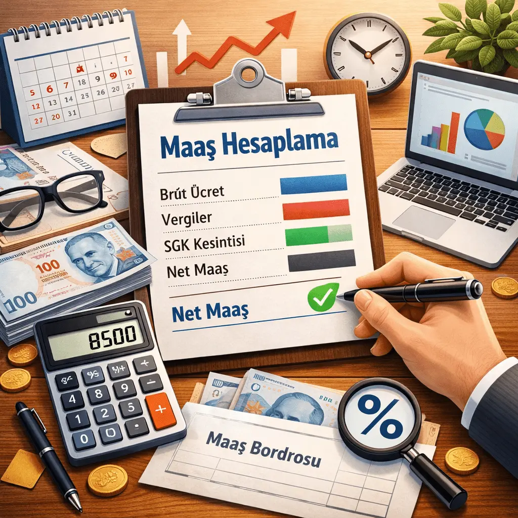 Maaş Hesaplama: Çalışanlar ve İşverenler İçin Adım Adım Kılavuz